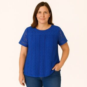 Loft lace Overpiece Top | Size M